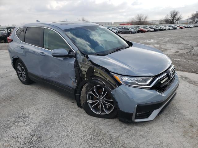 Photo 4 from auction – 2022 HONDA CR-V EXL with VIN 5J6RT6H83NL008766