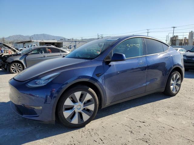 TESLA MODEL Y 2021 with VIN 5YJYGDEE5MF296411 - Photo from auction