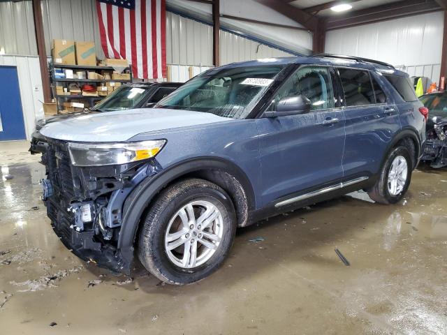 FORD EXPLORER X 2021 with VIN 1FMSK8DH2MGA93887 - Photo from auction