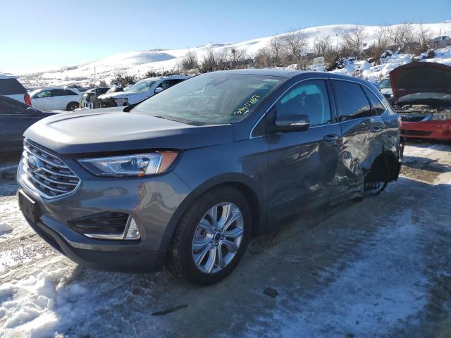 FORD EDGE TITAN 2022 with VIN 2FMPK4K95NBA32133 - Photo from auction
