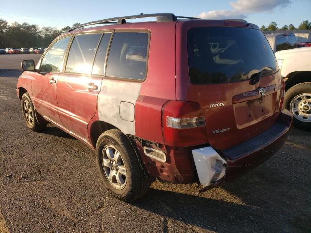 Photo 2 from auction – 2005 TOYOTA HIGHLANDER with VIN JTEEP21A550122988