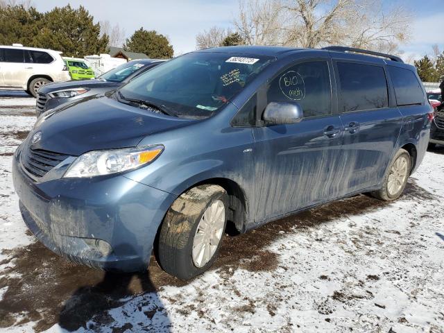 TOYOTA SIENNA LE 2017 with VIN 5TDJZ3DC0HS172229 - Photo from auction