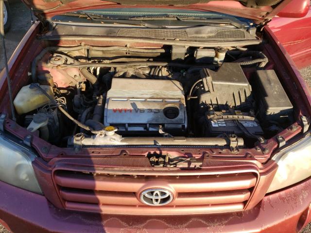 Photo 12 from auction – 2005 TOYOTA HIGHLANDER with VIN JTEEP21A550122988