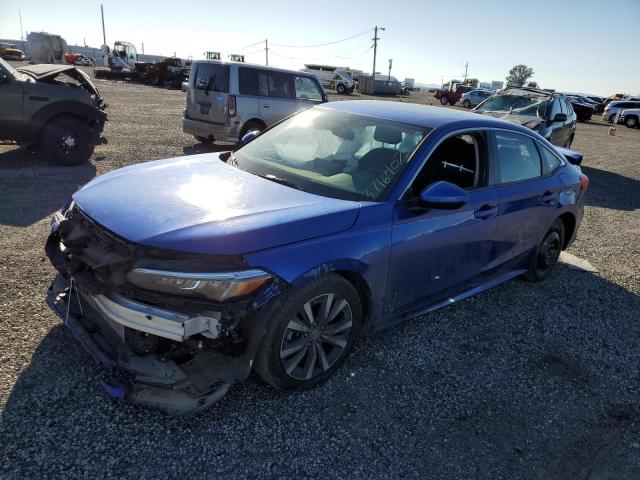 HONDA CIVIC EX 2022 with VIN 2HGFE1F76NH320952 - Photo from auction