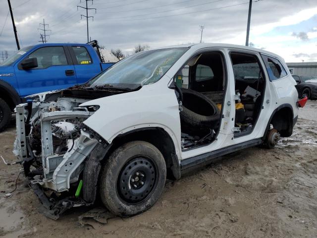 Photo 1 from auction – 2021 HONDA PILOT EXL with VIN 5FNYF6H59MB054070