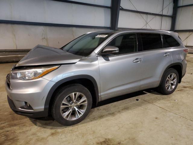 TOYOTA HIGHLANDER 2015 with VIN 5TDJKRFH4FS162543 - Photo from auction