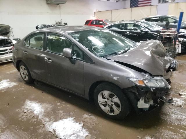 Photo 4 from auction – 2013 HONDA CIVIC LX with VIN 2HGFB2F55DH582232
