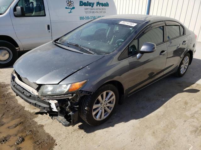 HONDA CIVIC EX 2012 with VIN 19XFB2F83CE096151 - Photo from auction