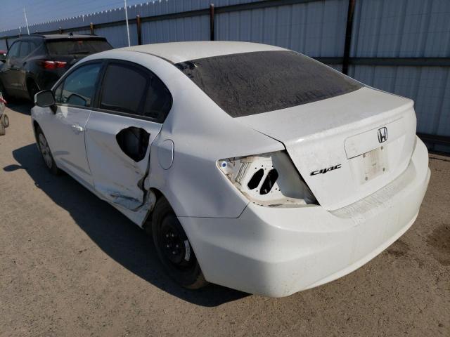 Photo 2 from auction – 2012 HONDA CIVIC LX with VIN 19XFB2F50CE356432