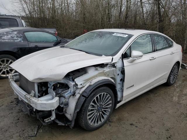 FORD FUSION TIT 2017 with VIN 3FA6P0RU7HR302768 - Photo from auction