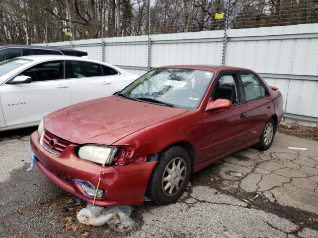 TOYOTA COROLLA CE 2001 with VIN 2T1BR12E21C432030 - Photo from auction