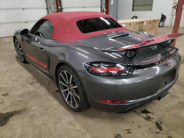 Photo 2 from auction – 2017 PORSCHE BOXSTER with VIN WP0CA2A85HS220552