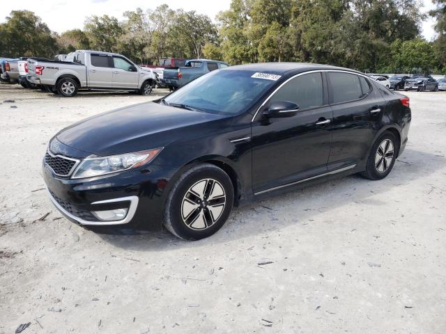 KIA OPTIMA HYB 2012 with VIN KNAGM4AD2C5019696 - Photo from auction