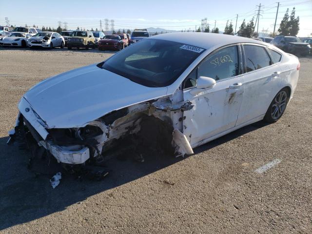 FORD FUSION SE 2017 with VIN 3FA6P0T90HR253482 - Photo from auction