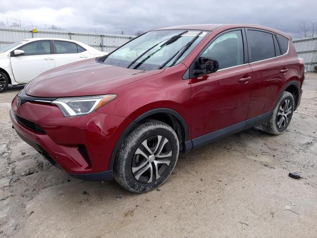TOYOTA RAV4 LE 2018 with VIN 2T3ZFREV2JW466279 - Photo from auction