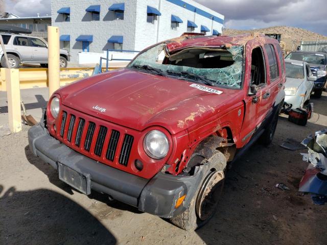 JEEP LIBERTY SP 2006 with VIN 1J4GL48596W270843 - Photo from auction