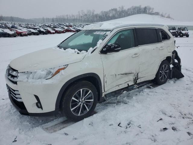 TOYOTA HIGHLANDER 2018 with VIN 5TDJZRFH9JS556625 - Photo from auction