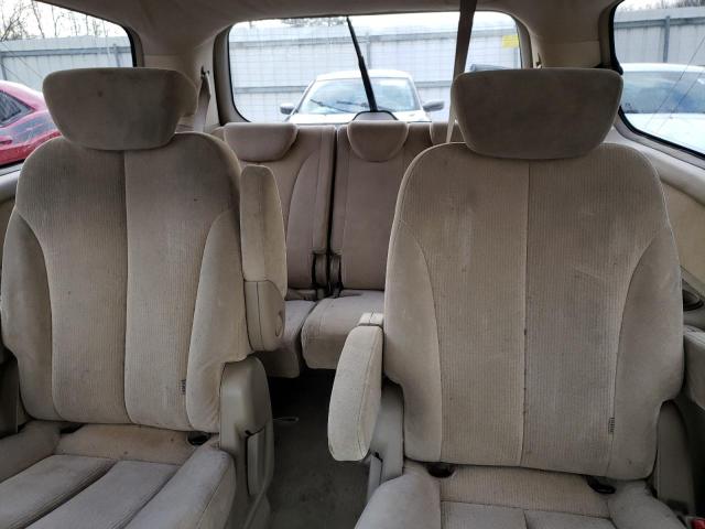Photo 10 from auction – 2006 KIA SEDONA EX with VIN KNDMB233266019667
