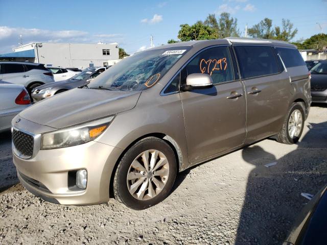 KIA SEDONA EX 2015 with VIN KNDMC5C18F6023073 - Photo from auction