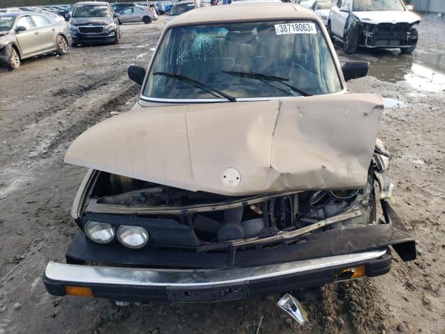 Photo 5 from auction – 1987 BMW 528 E AUTO with VIN WBADK8305H9709016