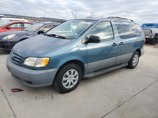 TOYOTA SIENNA CE 2001 with VIN 4T3ZF19C71U329199 - Photo from auction