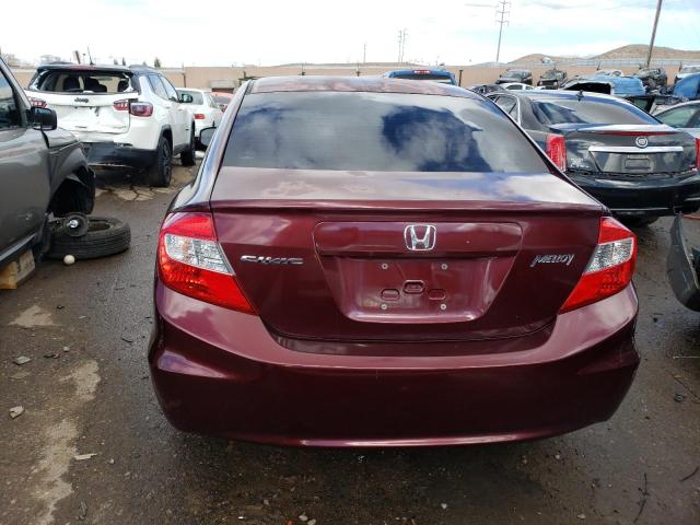 Photo 6 from auction – 2012 HONDA CIVIC LX with VIN 2HGFB2F56CH612577