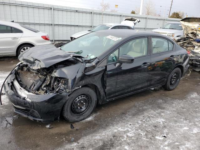 HONDA CIVIC LX 2015 with VIN 19XFB2F56FE090497 - Photo from auction