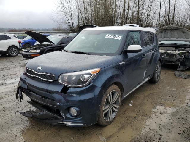 KIA SOUL + 2018 with VIN KNDJP3A55J7614823 - Photo from auction