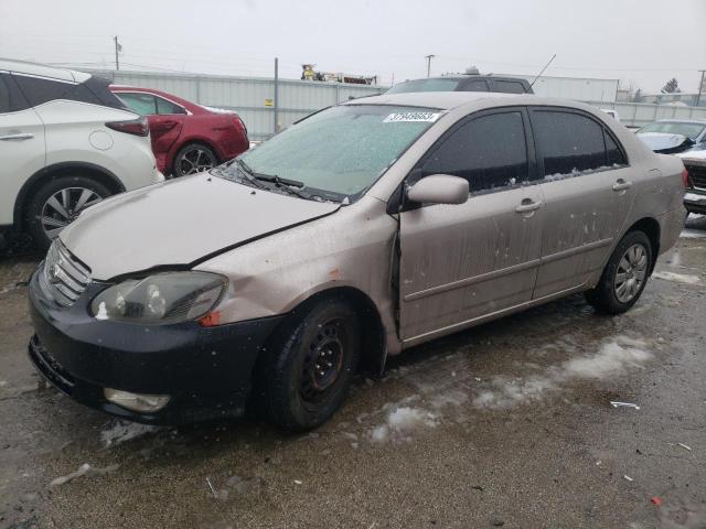 TOYOTA COROLLA CE 2003 with VIN 1NXBR38E23Z105339 - Photo from auction