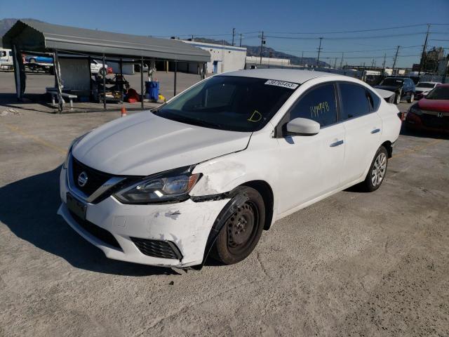NISSAN SENTRA S 2016 with VIN 3N1AB7AP2GY301276 - Photo from auction