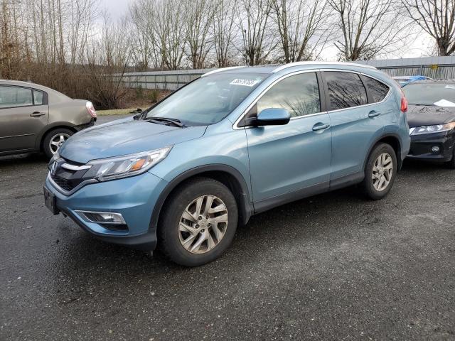 HONDA CR-V EXL 2015 with VIN 2HKRM4H78FH686546 - Photo from auction