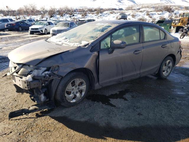 HONDA CIVIC LX 2014 with VIN 19XFB2F53EE240645 - Photo from auction