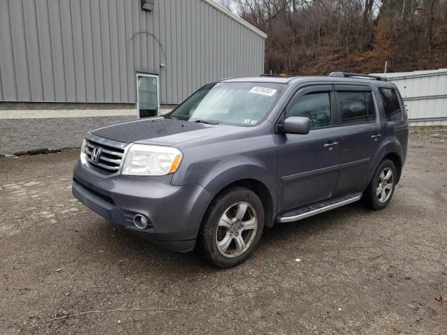 HONDA PILOT EXL 2015 with VIN 5FNYF4H59FB035607 - Photo from auction