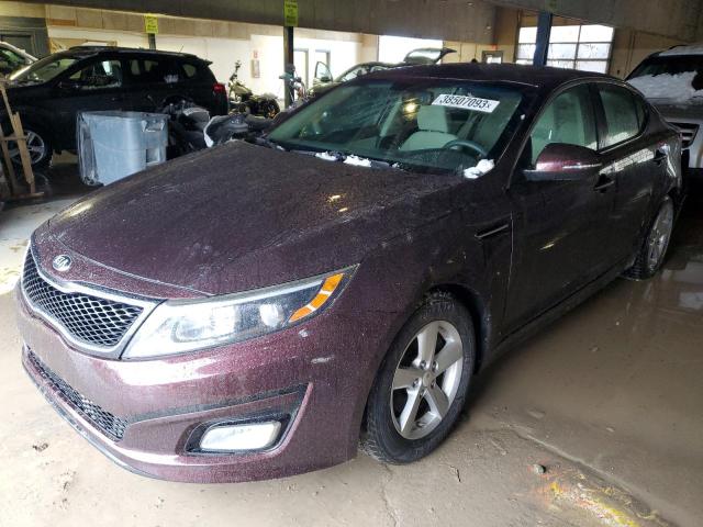KIA OPTIMA LX 2014 with VIN 5XXGM4A74EG335368 - Photo from auction