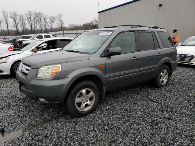 HONDA PILOT EXL 2008 with VIN 5FNYF28538B000987 - Photo from auction