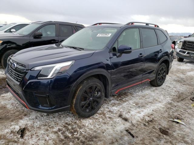SUBARU FORESTER S 2022 with VIN JF2SKAJC8NH446862 - Photo from auction