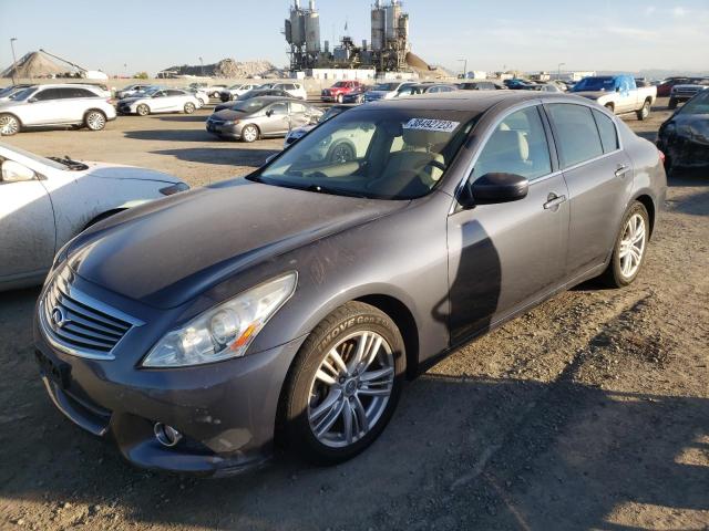 INFINITI G37 BASE 2010 with VIN JN1CV6AP7AM201825 - Photo from auction