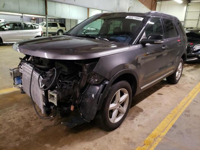 FORD EXPLORER X 2017 with VIN 1FM5K8D89HGD94658 - Photo from auction