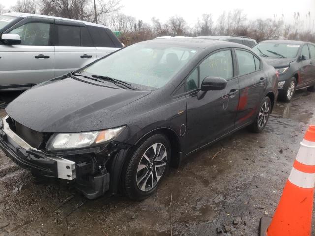 HONDA CIVIC EX 2014 with VIN 19XFB2F8XEE248512 - Photo from auction