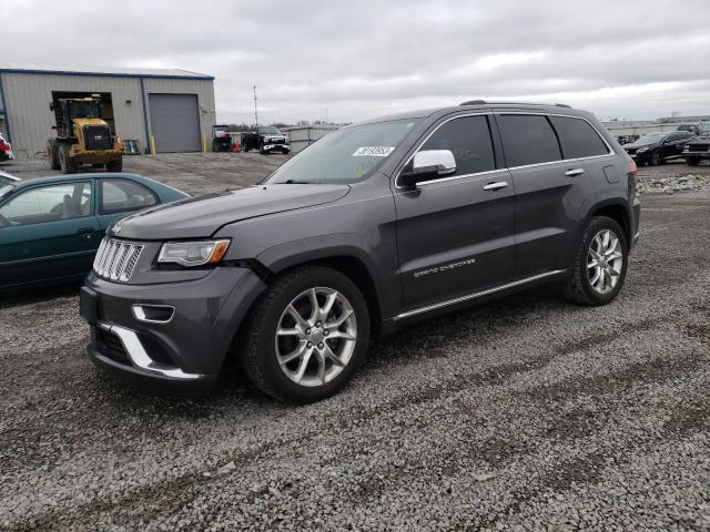JEEP GRAND CHER 2014 with VIN 1C4RJFJGXEC321391 - Photo from auction