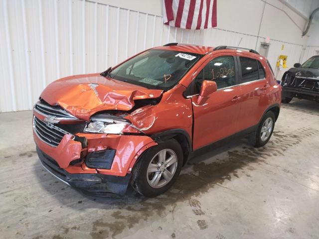 CHEVROLET TRAX 1LT 2015 with VIN KL7CJLSB0FB236667 - Photo from auction