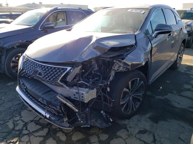 LEXUS RX 450H 2021 with VIN 2T2HGMDA4MC065059 - Photo from auction