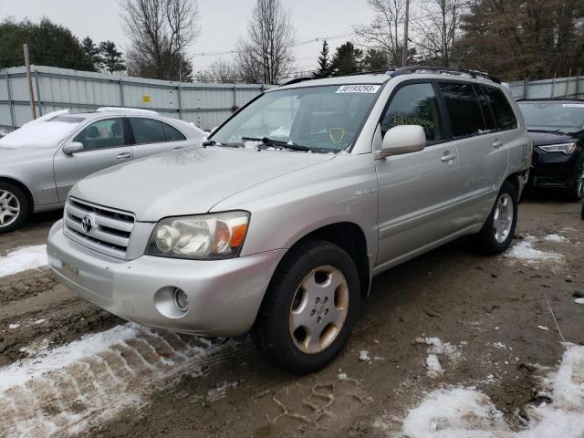 TOYOTA HIGHLANDER 2004 with VIN JTEEP21A740031378 - Photo from auction