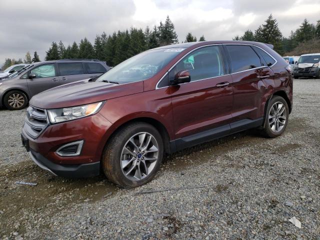 FORD EDGE TITAN 2016 with VIN 2FMPK4K89GBC53096 - Photo from auction