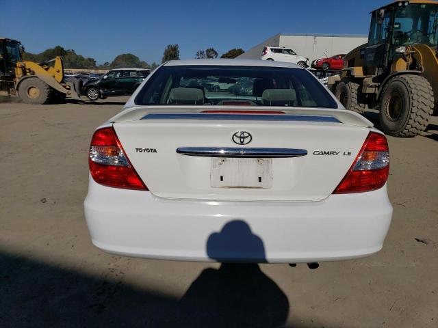 Photo 6 from auction – 2004 TOYOTA CAMRY LE with VIN JTDBE32K540267912