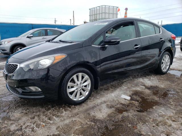 KIA FORTE EX 2014 with VIN KNAFX4A86E5152809 - Photo from auction
