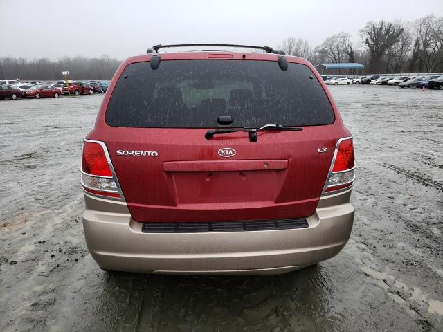 Photo 6 from auction – 2006 KIA SORENTO EX with VIN KNDJD733765625692