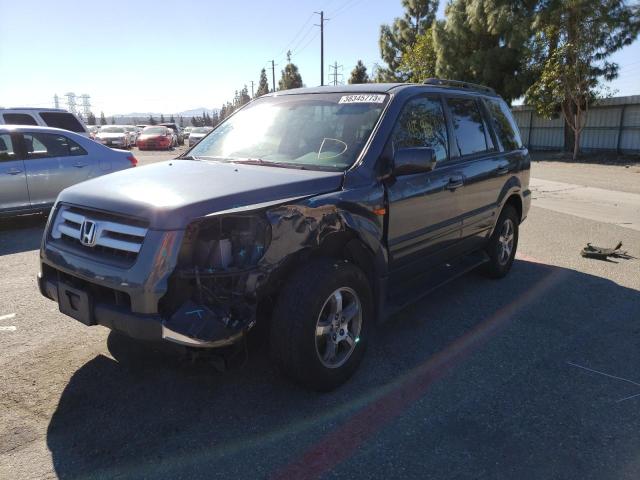 HONDA PILOT EX 2006 with VIN 5FNYF28556B039853 - Photo from auction