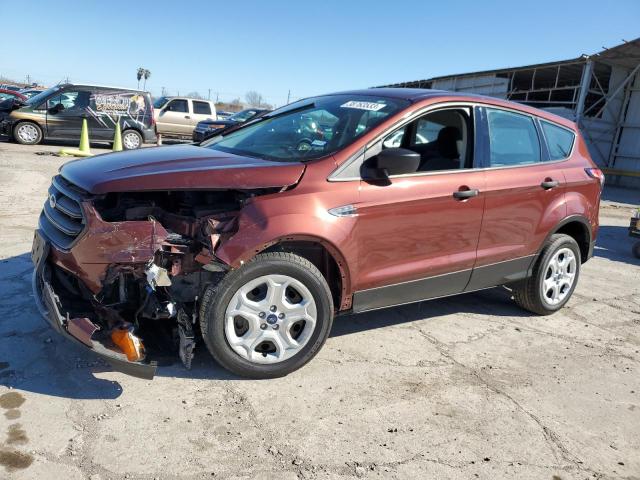 FORD ESCAPE S 2018 with VIN 1FMCU0F70JUA30398 - Photo from auction