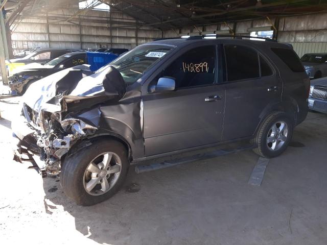 KIA SORENTO EX 2008 with VIN KNDJD735585764112 - Photo from auction